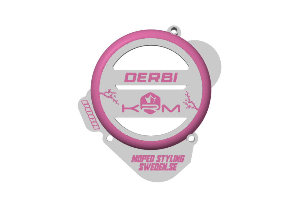 Semi-Custom Tändningskåpa Cherry Blossom (Derbi Euro 3/4)