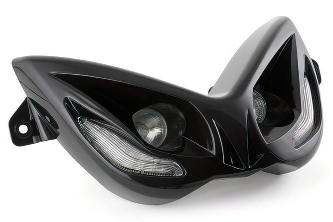 STR8 FRAMLAMPA EVO2 AEROX SVART